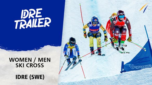 Ski Cross crystal globes at stake in Idre Fjäll